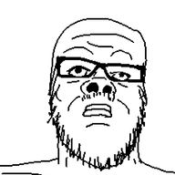 abababa animated closed_mouth ext=gif glasses mustache open_mouth soyjak stubble talking template variant:a24_slowburn_soyjak // 454x520 // 10.9KB