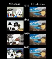 1725 17th_century 1850 1950 2025 beer busby cadogan chukotka_autonomous_okrug communism glasses lake mongoloid moustache russia soviet_army_uniform soviet_union subvariant:wholesome_soyjak top_hat tophat tricorn variant:gapejak variant:kuzjak variant:ppp victorian wig yellow_skin // 1080x1234 // 134.3KB