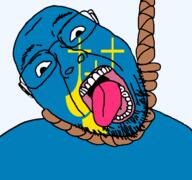county flag flag:møre_og_romsdal glasses hanging møre_og_romsdal norway open_mouth rope soyjak stubble suicide teeth tongue transparent_background variant:bernd yellow_teeth // 768x719 // 27.2KB