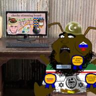 autism award beard bomb brown_skin bug chechenigger chechenroach chechnya computer crescent_and_star crying desk diaper hamas hamas_2(namefag) helmet islam judaism kike mudslime mudslime_shitskin_award nigger open_mouth penis pisslam queen_of_spades retard russia scared shadow skibidi_toilet ssh ssh-40 subvariant:pissbaby tranny variant:godjak variant:meximutt // 999x999 // 1.2MB