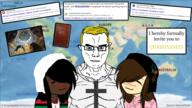 abrahamic africa african_female angry article aryan asia asian asian_female bible blue_eyes christian_cross christian_identity christianity church clothes cross crucifix drawgirl eastern_orthodox evidence eyes_like_the_o-o-cean facing_front geography glasses headcovering holy_bible holy_icon icon icons invitation invite kuruminha map muscles orthodox orthodox_church orthodox_icon orthodoxy religion religionwar religious source subvariant:muscular_chud symbol transparent_background variant:chudjak variant:soytan vein white_skin woman yellow_hair // 1920x1080 // 2.0MB