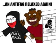 antifa communism hood hoodie knife mask murder nas:tyrone nigger poster stab stabbed tyrone variant:soyak // 981x768 // 125.5KB