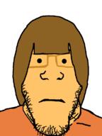 alternate brown_hair closed_mouth female glasses mario_kart_wii miko_(namefag) neutral soyjak stubble subvariant:neutralplier variant:markiplier_soyjak white_skin // 600x800 // 8.1KB