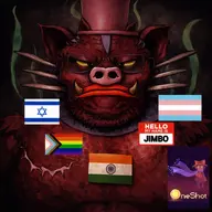 ai_but_not_completely_ai_doe angry flag:gay_pride_flag flag:georgia_(country) flag:india flag:israel flag:transgender_pride_flag jimbo_(namefag) jimbo_(user) meta:ai_generated meta:namefags namefags obese oneshot pig red_lips snout ugly variant:pigtroon // 800x800 // 167.9KB