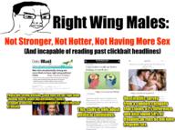 angry animal arm blue_skin closed_mouth clothes ear elephant full_body glasses hair hand headline infographic leg news red_skin sex soyjak tail text variant:chudjak white_skin wordswordswords // 1923x1437 // 1.8MB