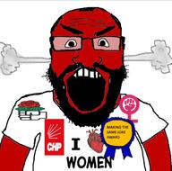 angry award chp feminism hand holding_object i_love open_mouth rose subvariant:science_lover text variant:markiplier_soyjak // 713x704 // 71.7KB