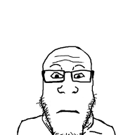 2soyjaks animated crying fire glasses head_box neutral open_mouth rocket smoke soyjak stubble subvariant:neutralplier variant:markiplier_soyjak variant:soyak // 900x1000 // 639.9KB