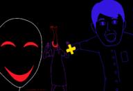 2soyjaks arm cross ear faith_the_unholy_trinity hair hand open_mouth pointing priest soy_parody soyjak variant:two_pointing_soyjaks video_game // 1500x1023 // 29.7KB