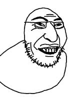 glasses open_mouth smile squinted_eyes stubble variant:unknown // 450x600 // 18.2KB