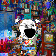 1990s 2soyjaks 90s animated badge childless_millennial crt decadejak dragon_ball ext=gif final_fantasy gameboy_color mario matrix metal_gear millennial neon_genesis_evangelion nickelodeon nintendo nintendo_64 oldfag playstation plush pokemon poster rachid_lotf resident_evil rise_of_the_triad special_boy terminator variant:feraljak variant:im_a_bit_shy video_game // 718x871 // 566.0KB