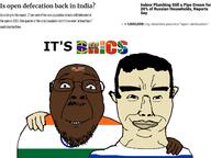 2soyjaks brown_skin flag:india flag:russia glasses hair india russia smile stubble teeth text variant:bernd variant:chudjak yellow_skin // 1280x960 // 121.6KB