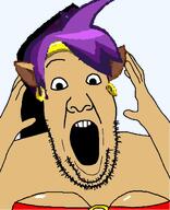 edit shantae shitpost soyjak variant:ppp wayforward // 1000x1233 // 137.4KB