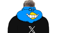 beak bird ear eyes fat feathers forehead_lines glasses grin looking_to_the_right raised_eyebrow series:fusionjaks smug stubble subvariant:wumpus_to_the_grumpus variant:floweyjak variant:hamjak variant:mintson x xitter zoomer_hair // 2091x1176 // 306.8KB