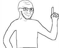 bald beard glasses half_body meta:tagme smug subvariant:soyak_(smug) template variant:soyak // 660x535 // 28.7KB