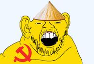 asian ear open_mouth small_eyes stubble subvariant:jared variant:feraljak yellow_skin // 1024x700 // 141.9KB