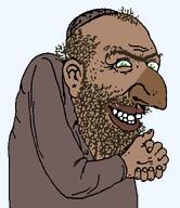 brown_skin clothes green_eyes happy_merchant hat jewish_nose judaism kike kippah merchant minecraft nas:merchant villager_(minecraft) // 501x581 // 16.6KB