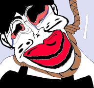 ack artist:crimsonvoidhydra1488 background clothes distorted edit hair meta:op_took_a_selfie_of_xerself omori omoricuck rope subvariant:jartycuck subvariant:patrick sunny_(omori) variant:chudjak // 1920x1798 // 1.1MB