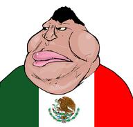 BRIMMIEST_COMMENTS_SECTION☣️☣️☣️_DO_NOT_ENTER☣️☣️☣️ angry artist:romanian_schizo brown_skin clothes fat flag flag:mexico genre_defining hair lips mexico meximutt obese original satoko_houjou(namefag) series:muttverse soyjak subvariant:impish_amerimutt variant:impish_soyak_ears variant:meximutt variant_origin yellow_sclera // 888x849 // 59.4KB