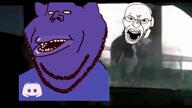 4soyjaks ack animated blue_skin car dead death discord gun pistol subvariant:impish_amerimutt the_sopranos variant:angry_soyjak variant:feraljak variant:impish_soyak_ears video // 1920x1080, 7.2s // 6.2MB