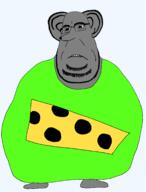 cheese clothes face mouse rat rodent subvariant:blobson variant:cobson very_green_shirt // 1613x2123 // 114.6KB