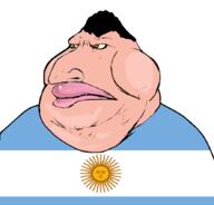 angry argentina flag:argentina hair jewish_nose kike mutt muttoid pink_skin variant:meximutt // 888x849 // 70.7KB