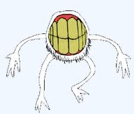 claw creature low_quality monster no_eyes nonsense rotten_teeth subvariant:teethboy variant:feraljak white_skin // 255x218 // 21.2KB