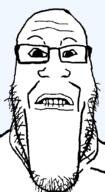 beard biting_lip glasses horny looking_at_you series:hornyjaks subvariant:hornyplier transparent_background variant:markiplier_soyjak // 452x823 // 16.4KB