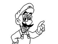 artist:sneedborea bald clothes glasses hat luigi mama_luigi new_sharty_saving_cobson_killer_just_dropped soyjak stubble variant:unknown // 709x540 // 46.9KB