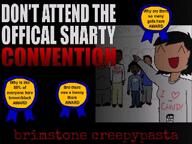 SoyCon aryan award black_skin brown_skin convention creepypasta creepypasta_video female latino nate_higgers new_jersey reddit series:brimstone_creepypastas variant:chudjak white // 320x240, 180s // 4.3MB