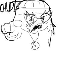 avengers blush clothes hair hand oekaki open_mouth pointing variant:soytan // 500x500 // 37.7KB