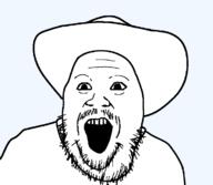 clothes cowboy_hat ethan_ralph hat killstream open_mouth soyjak stubble template theralphretort transparent_background variant:ralphjak // 1174x1020 // 27.8KB