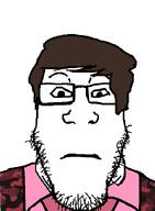 closed_mouth clothes front_facing nateverse nill subvariant:neutralplier suit variant:markiplier_soyjak yuppie // 529x720 // 40.3KB