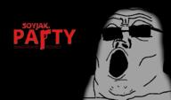 glasses open_mouth soyjak_party sunglasses the_sopranos variant:tony_soprano_soyjak // 532x312 // 19.8KB