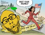 ben_garrison cartoon ear glasses lemon lemonade open_mouth politics speech_bubble stubble text variant:nojak yellow_skin // 1800x1410 // 2.5MB