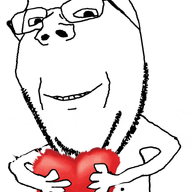animated glasses happy heart holding_heart holding_object nipple smile sniff soyjak stubble subvariant:wholesome_soyjak variant:gapejak wink // 788x1200 // 4.0MB