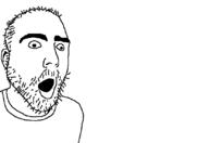 clothes ear hair language_simp open_mouth soyjak stubble variant:unknown // 828x570 // 11.1KB