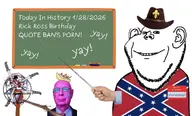 board coalfarmerthebestnamefaginpol_(user) confederate flag:confederate_states_of_america hanging history meta:namefags namefags quote quote_(user) rick_ross satanism tranny troon variant:bernd variant:impish_soyak_ears variant:schwabjak // 1064x644 // 141.2KB