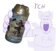 bionicle ear furfag furry hand holding_object lego redraw sandnigger soyjak tail text variant:markiplier_soyjak wing // 770x701 // 32.7KB