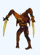 armor blood broken_teeth dead_space fdl fnf_pedo frootist frootist_new_order glowing_eyes monster necromorph series:pedomorphs shitskin yellow_teeth // 700x966 // 174.8KB