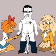 1488 arm closed_mouth clothes coco_(ongezellig) ear glasses hair hand happy mymy_(ongezellig) nazism ongezellig penis smile soyjak tattoo variant:chudjak // 2048x2048 // 249.1KB