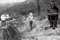 5soyjaks blood castration creepy evil execution gun imminent_death ominous shadow soyjak subvariant:chudjak_front subvariant:hornyson subvariant:wholesome_soyjak tranny variant:chudjak variant:cobson variant:gapejak variant:nojak // 1501x1000 // 1.1MB