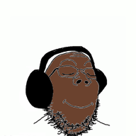 animated black_skin byonbyon closed_eyes glasses happy headphones music poyopoyo smile soyjak stubble subvariant:shrimpish variant:gapejak // 373x400 // 344.3KB