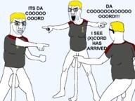 3soyjaks chud crying discord meme nate penis pointing shartycuck spiderman variant:chudjak // 1600x1200 // 170.4KB