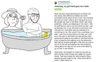 3soyjaks arm bath bathtub closed_eyes closed_mouth clothes crossed_arms duck embarrassed glasses hair hat looking_at_you reddit screenshot soap stubble subvariant:female_cobson subvariant:smugquack subvariant:soyak_(irritated) text variant:cobson variant:smugjak variant:soyak // 4000x2558 // 826.6KB