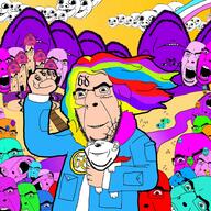 6ix9ine angry arm baby billy brown_eyes closed_eyes clothes cob_gang colorful_hair deformed drawn_background ear glasses gummo hair hand hands_up multiple_soyjaks music music_parody open_mouth smile sound soyjak stubble subvariant:nathaniel tattoo tranny trend:colorjak variant:bernd variant:cobson variant:gapejak variant:impish_soyak_ears variant:nojak video white_skin // 1600x1600, 112.9s // 4.1MB