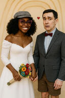 avengers beanie blush brown_shirt cute cute_girl girl glasses hair heart marriage meta:ai_generated nentendo_switch realistic soy soylent soylent_(cacao) subvariant:soyniqua variant:soytan video_game videogame videogames woman // 512x768 // 116.9KB