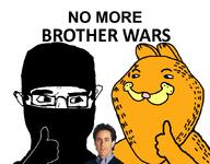 christianity friendship garf_(user) garfield islam jerryseinfeldjak_(namefag) meta:namefags no_more_brother_wars self_insert thumbs_up variant:chudjak variant:impish_soyak_ears warrior-z_(user) // 861x671 // 129.0KB