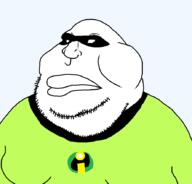 angry artist:XXX_SKIBIDISIGMA_XXX closed_mouth clothes fat incredible_fatty mask obese soyjak stubble variant:meximutt // 888x849 // 16.7KB