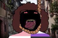 flag:non-binary_pride_flag flag:transgender_pride_flag hanging mistymeow_(user) nigger subvariant:bridget tranny variant:bernd // 1799x1199 // 1.8MB