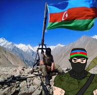 armor azerbaijan azerbaijani flag:azerbaijan mask mountains rpg sniper_rifle snow stone subvariant:unbotheredchud variant:chudjak weapon // 1109x1080 // 1.4MB